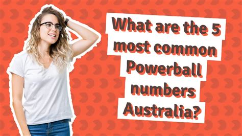 most common powerball numbers australia